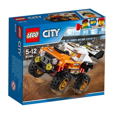 Klocki LEGO City 60146 Kaskaderska Terenówka