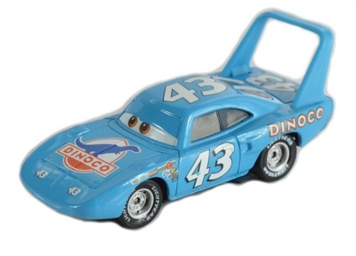 MATTEL CARS AUTÁ PÁN KRÁĽ NO.43 THE KING 1:55 s PL