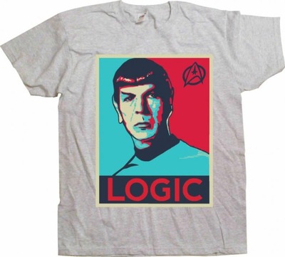 Star Trek, Spock, Logic, Koszulka