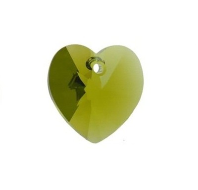 Swarovski - 6228 Heart Olivine 10,3x10mm