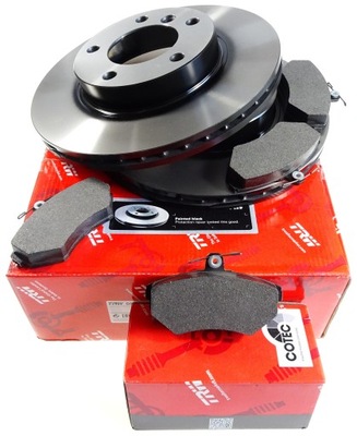 TRW DISQUES SABOTS DE FREIN AVANT KIT FORD MONDEO 3 3 MK3 - milautoparts-fr.ukrlive.com