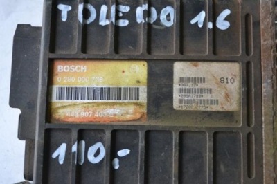 Бортовий комп'ютер блок керування двигуна bosch 0280000736 фото №1