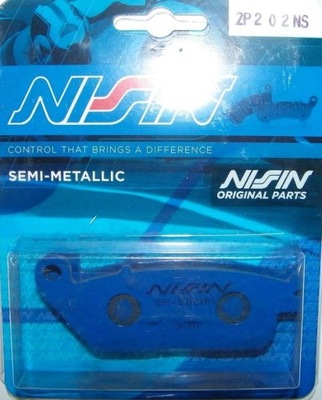 Klocki hamulcowe Nissin 2P202NS - milautoparts-fr.ukrlive.com