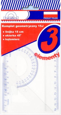 Komplet Geometryczny Grales 3 Elementy