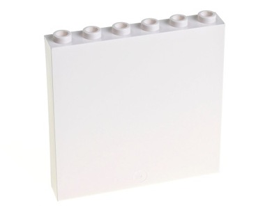 LEGO Panel 1x6x5 59349 biały white. ZB12