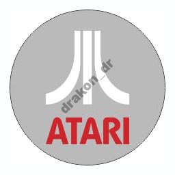 Sticker naklejka na auto Atari 80mm