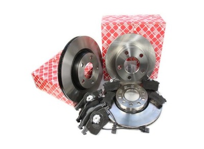 DISCS FEBI + PADS REAR BMW 3 E36 E46 FULL - milautoparts-fr.ukrlive.com