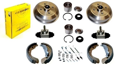 BEBNY BRAKE SHOES CYLINDERKI-ALUM OPEL CORSA C WITHOUT ABS - milautoparts-fr.ukrlive.com