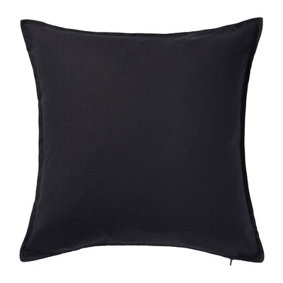 IKEA GURLI Poszewka,czarny 50x50