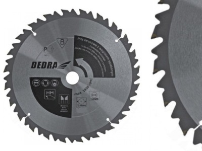 DEDRA Píla kotúčová píla pre POZDĹŽNE dreva 450x30 36z
