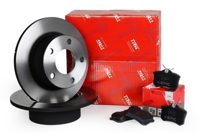 DISQUES SABOTS DE FREIN ARRIÈRE TRW - AUDI A3 8P 253MM - milautoparts-fr.ukrlive.com