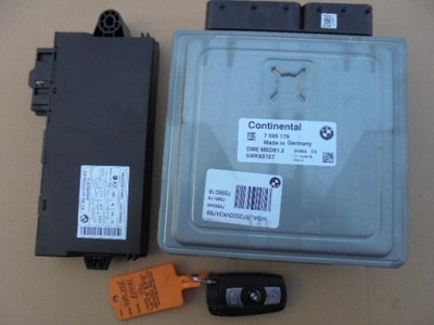 Бортовой компьютер двигателя bmw e90 e91 318i 320i n43 7595179 фото №1