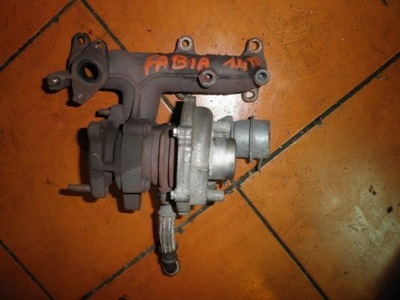 TURBINA TURBOSPRĘŻARKA SKODA FABIA 1,4 TDI