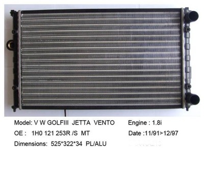 RADIATEUR EAUX 953808-2 - milautoparts-fr.ukrlive.com