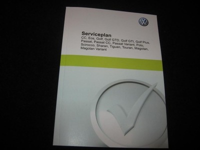 VW TOURAN SHARAN SCIROCCO EOS GOLF PASSAT TIGUAN BOOK SERVICE GERMANY  