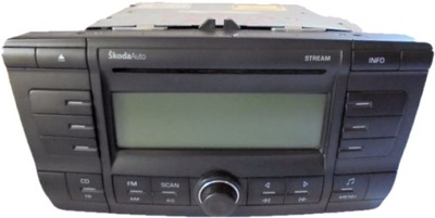 Skoda octavia ii радио cd skodaauto 1z0035161b фото №1