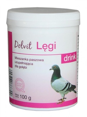 DOLVIT DG LĘGI DRINK 100 G. WITAMINY DLA GOŁĘBI DO WODY