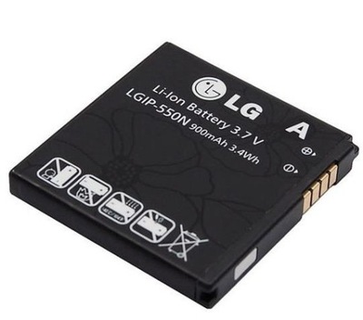 Nowa ORYGINALNA Bateria LG LGIP-550N GD510 GD880 GD570