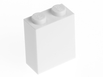 LEGO Klocek zwykły 1x2x2 3245c biały - 2 szt.