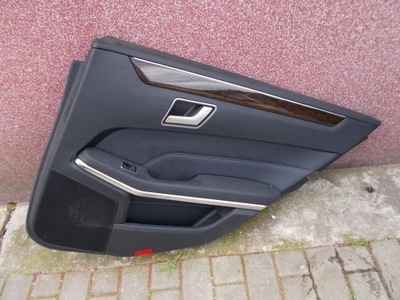 Mercedes e w212 оббивка обшивка двері правий задня фото №1
