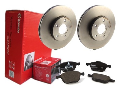 DISQUES + SABOTS DE FREIN BREMBO AVANT VOLVO S40 II V50 C30 - milautoparts-fr.ukrlive.com