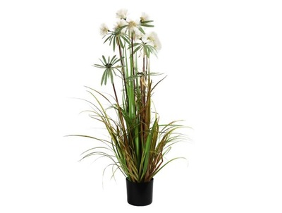 SZTUCZNA TRAWA ozdobne sztuczne kwiaty ROSLINY PLUME 120 CM-III FEJKA