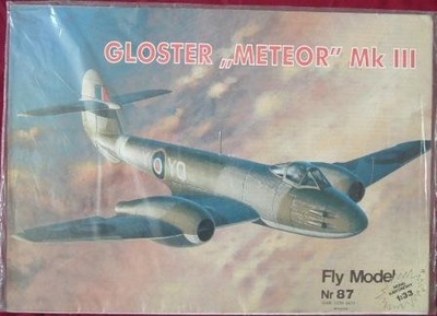 FlyModel nr 87 Gloster Meteor Mk III