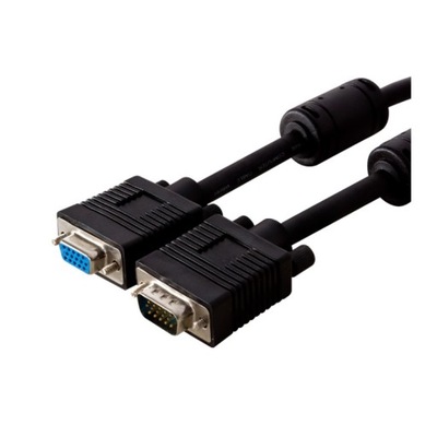 Kabel DSUB DB15 SVGA VGA 1,8m przedłużacz M-F