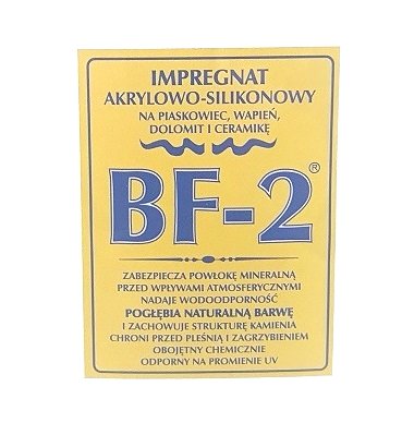 BF-1 IMPREGNAT DO PIASKOWCA WAPIENIA KAMIENIA 5L