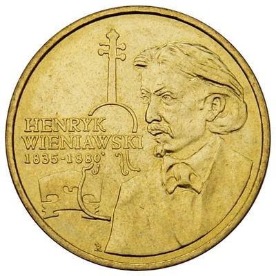 Moneta 2 zł Henryk Wieniawski
