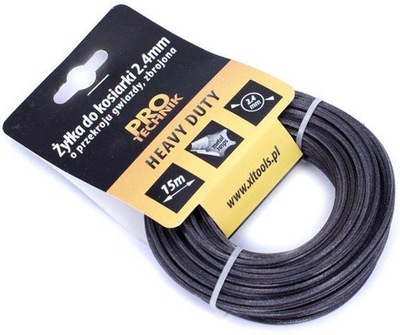 Żyłka do kosiarki podkaszarki zbrojona 15m x 3,0mm