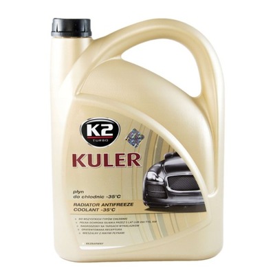 K2 Kuler płyn chłodniczy bezbarwny -35C 5l