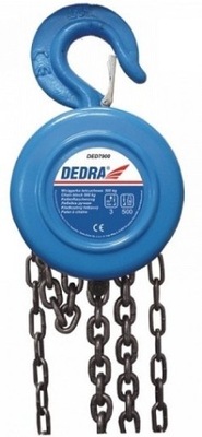 Dedra DED7901 Wyciągarka łańcuchowa 1T, 3m