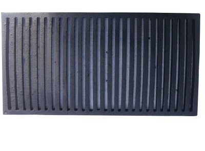 Ruszt żeliwny kominkowy ruszt pieca grill 53x28 WAGA 8,7KG GRUBOŚĆ 1,8CM