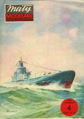 MM 4/1983 Radziecki duży okręt podwodny K-21
