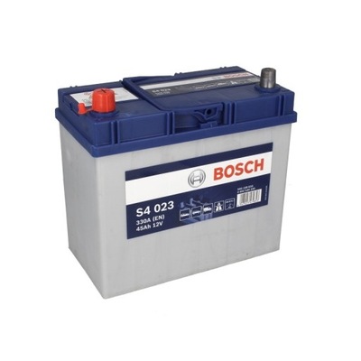 BATTERY 45AH/330A L+ BOSCH SILVER S4 AZJA S4023 - milautoparts-fr.ukrlive.com