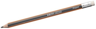 Ołówek z gumką blackpeps jumbo hb Maped 854721