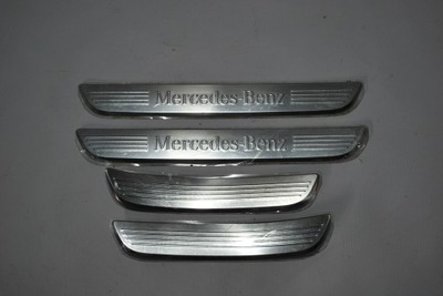 Mercedes e-klasa w213 накладки декоративные na порог kom. фото №1