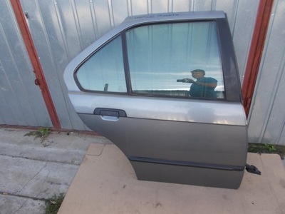 DRZWI PRAWE TYLNE BMW E36 SEDAN GRANITSILBER