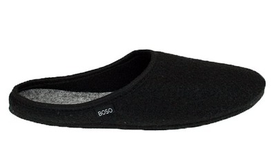 Pantofle męskie filc kapcie BOSO 3005-5 klapki 45