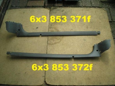 VW LUPO AROSA COUVE-JOINT PLANCHE SEUIL TEINTÉ DROITE GAUCHE - milautoparts-fr.ukrlive.com