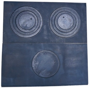 Płyta żeliwna pełna 1-otw 60X30 kuchenna piecowa