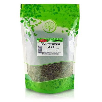 NATKA PIETRUSZKI SUSZONA NAĆ LIŚĆ 250 g OD AGNEX