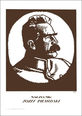 Plakat A3 - Naczelnik Józef Piłsudski A3-GPlak1920