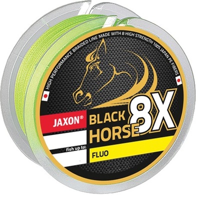 JAXON PLECIONKA BLACK HORSE FLUO 8X 0,20/22kg/200m