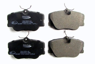 PADS BRAKE FOR MERCEDES W123 W124 190 W126 FRONT - milautoparts-fr.ukrlive.com