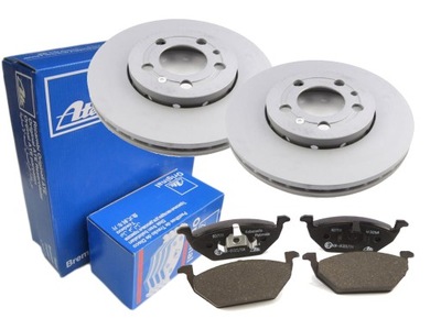 DISQUES + SABOTS DE FREIN ATE AVANT SEAT TOLEDO II LEON 256 - milautoparts-fr.ukrlive.com