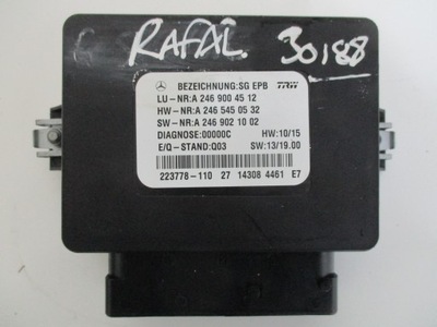 B W246 MODULE FREINS A2469004512 MERCEDES - milautoparts-fr.ukrlive.com