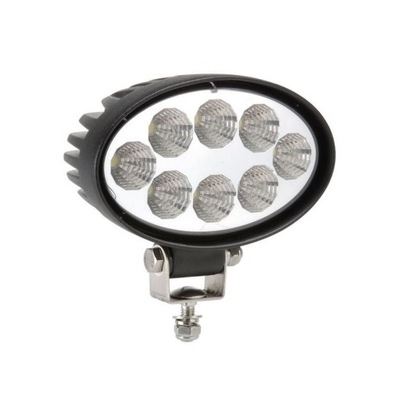 REFLEKTOR ROBOCZY LAMPA LED owalny 12/24V (08818)