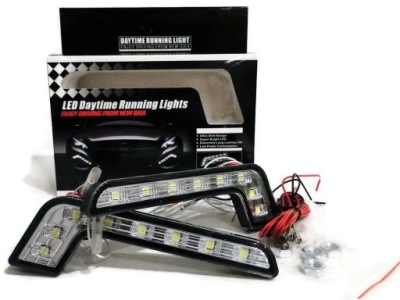 Mocne світло до рух dziennej led mercedes black фото №1